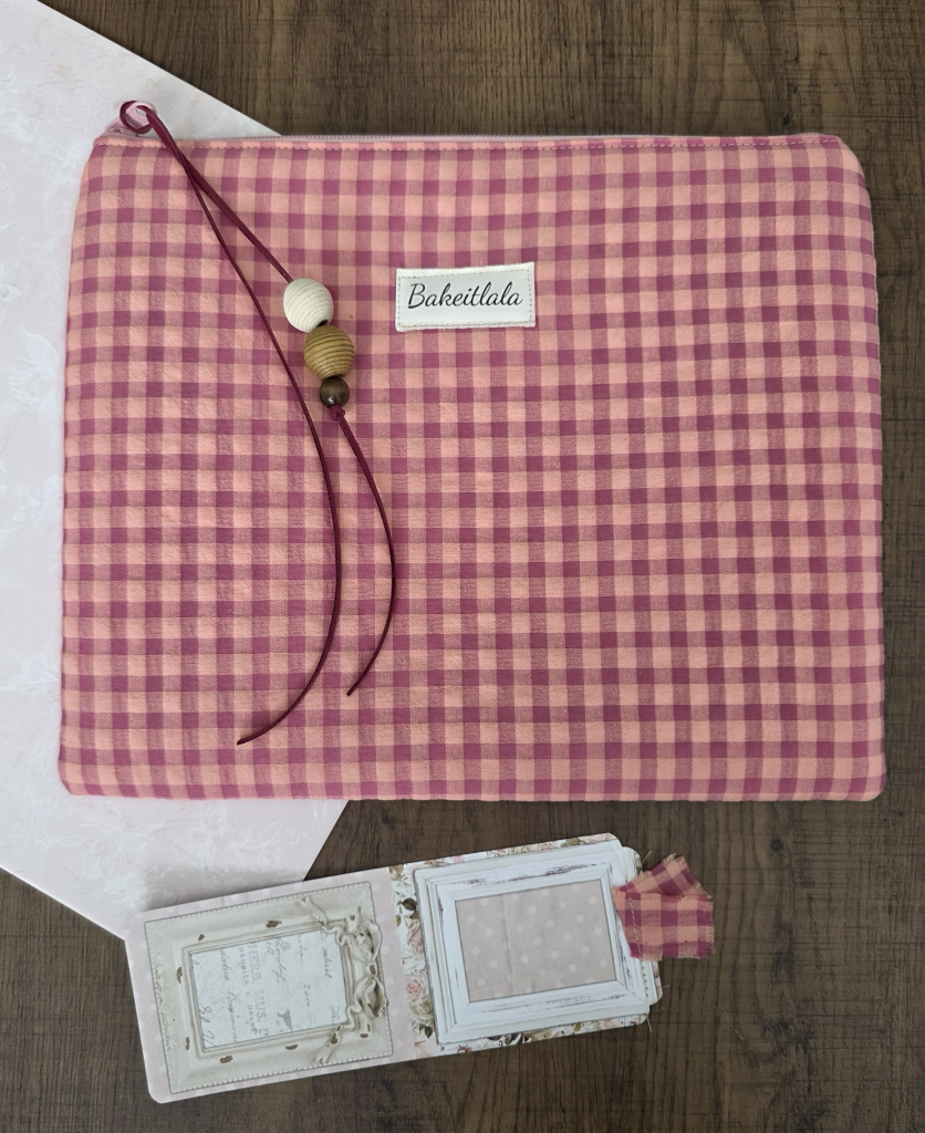 Quilted Seersucker Gingham Sleeve