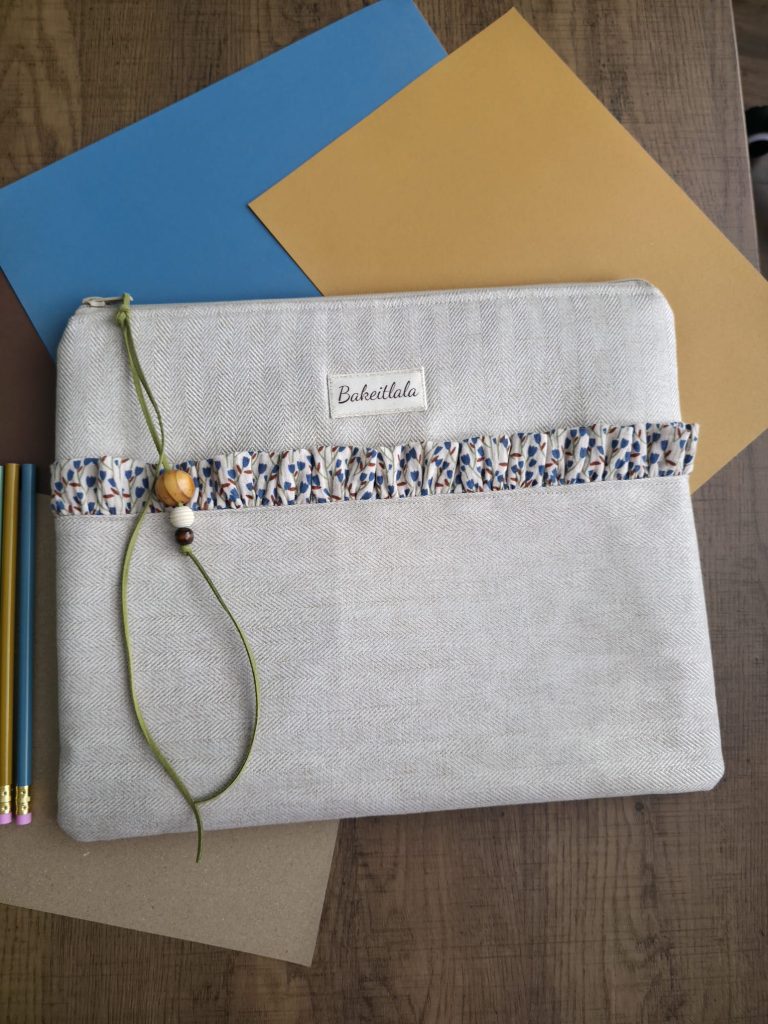 Cake Blueberry and Cream A4 Laptop & Document Organiser Sleeve
