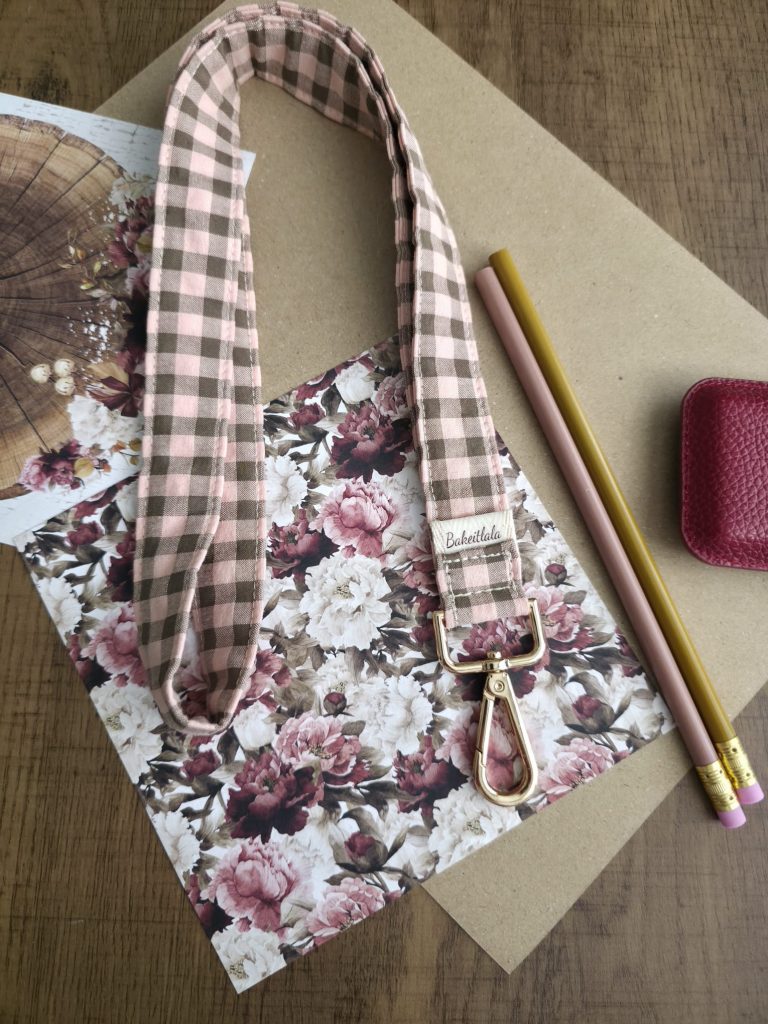 Hot Chocolate & Marshmallow Fabric Lanyard