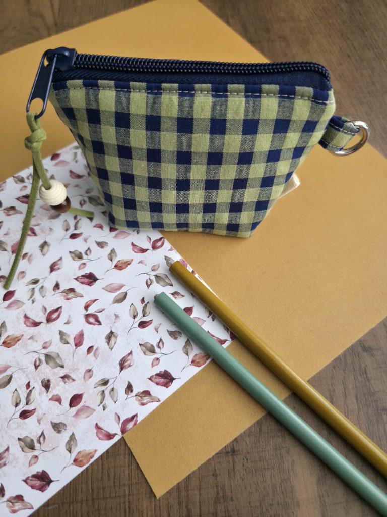 Olive & Navy Mini Base Pouch