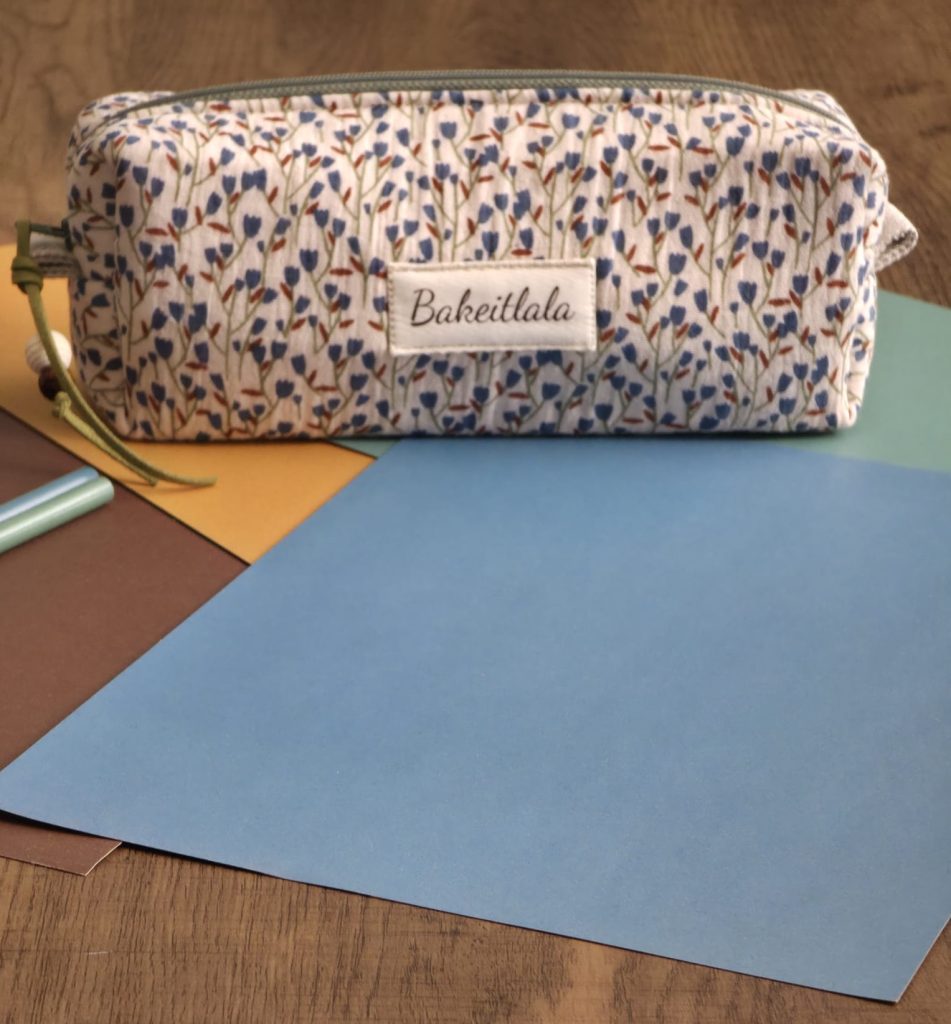 Cake Blueberry and Cream Pencil Case